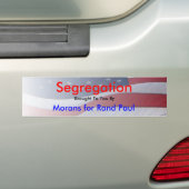 Autocollant De Voiture Ségrégation (En voiture)