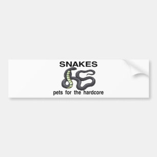 Autocollant De Voiture Serpents inconditionnels