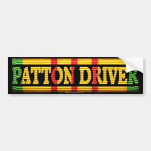 Autocollant De Voiture Service du Vietnam de conducteur de Patton