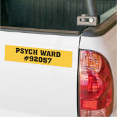 Autocollant De Voiture Service Psych #92057 (Sur camion)