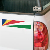 Autocollant De Voiture Seychelles Flag (Sur camion)