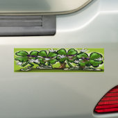 Autocollant De Voiture Shamrock Gang (En voiture)