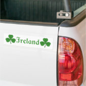 Autocollant De Voiture Shamrock Irlande (Sur camion)