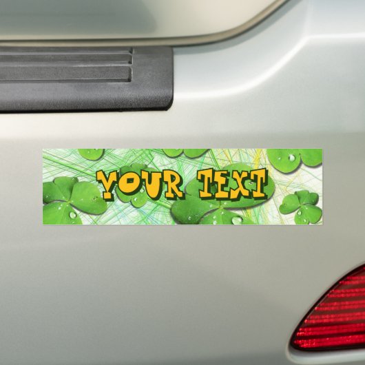 Autocollant De Voiture Shamrock vert St Patrick iPhone 5 Coque-Mate (En voiture)