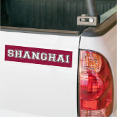 Autocollant De Voiture Shanghai (Sur camion)