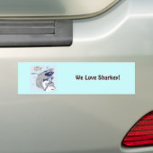 Autocollant De Voiture Sharkey Finatra Swimmin (En voiture)