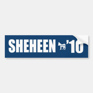 AUTOCOLLANT DE VOITURE SHEHEEN 2010