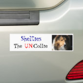 Autocollant De Voiture Shelties l'adhésif pour pare-chocs de colley de (En voiture)