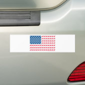 Autocollant De Voiture Shepard-Flag Patriotique (En voiture)