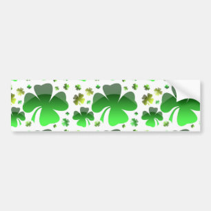 Autocollant De Voiture Shiney Shamrock