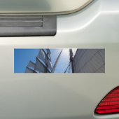 Autocollant De Voiture Ship Sails Background Background Bumper Sticker (En voiture)