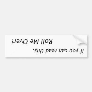 Autocollant De Voiture Si vous pouvez lire ce petit pain je plus de !