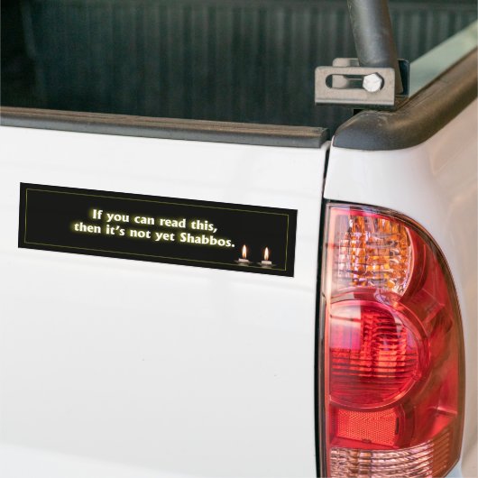 Autocollant De Voiture Si vous pouvez lire ceci… Adhésif pour pare-chocs (Sur camion)