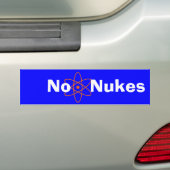 AUTOCOLLANT DE VOITURE SIGNE NUCLÉAIRE (En voiture)