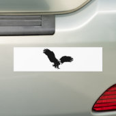 Autocollant De Voiture Silhouette de l'aigle chauve (En voiture)