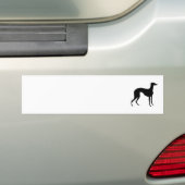 Autocollant De Voiture Silhouette Greyhound (En voiture)