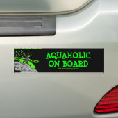 Autocollant De Voiture Silhouette Kayaking de Whitewater (En voiture)