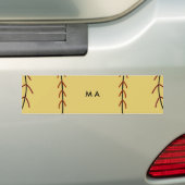 Autocollant De Voiture Simple monogramme ajouter votre nom lettre man min (En voiture)