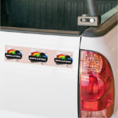 Autocollant De Voiture Singapour fruité mignon (Sur camion)