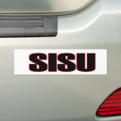 Autocollant De Voiture Sisu Bumper Sticker du Michigan (En voiture)