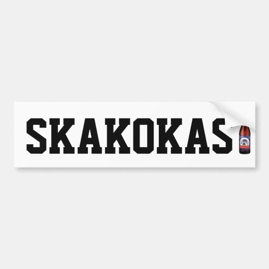 AUTOCOLLANT DE VOITURE SKAKOKASI (Devant)