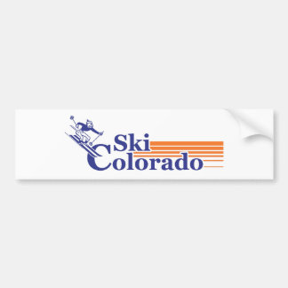 Autocollant De Voiture Ski Colorado (homme)