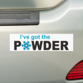 Autocollant De Voiture Ski de fond (En voiture)