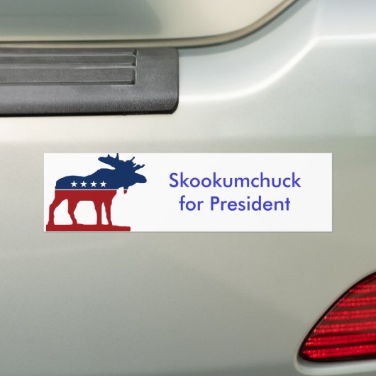 Autocollant De Voiture Skkokumchuck pour le président (En voiture)