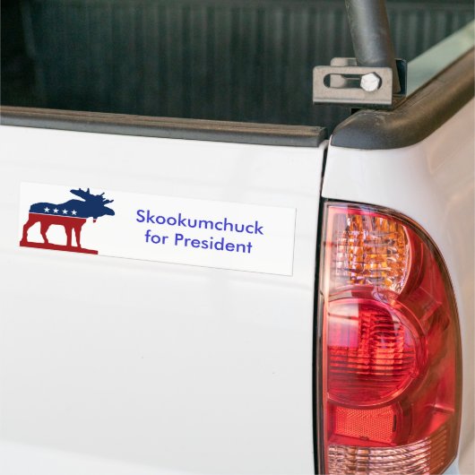 Autocollant De Voiture Skkokumchuck pour le président (Sur camion)