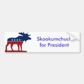 Autocollant De Voiture Skkokumchuck pour le président (Devant)