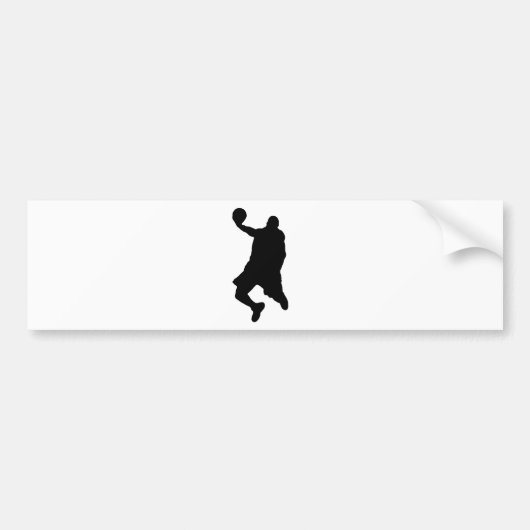 Autocollant De Voiture Slam Dunk Player Silhouette (Devant)
