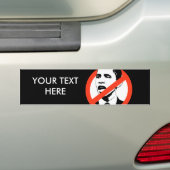 AUTOCOLLANT DE VOITURE SLOGAN CUSTOMISÉ D'ANTI-OBAMA (En voiture)