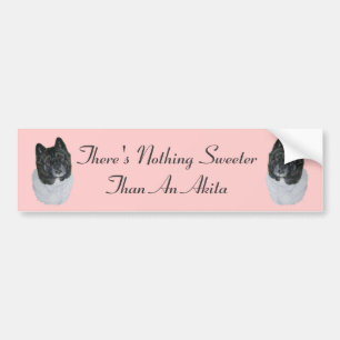 Autocollant De Voiture slogan réaliste à tête noire d'original de chien