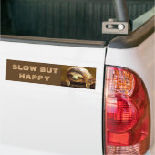 Autocollant De Voiture Sloth lente mais heureuse (Sur camion)