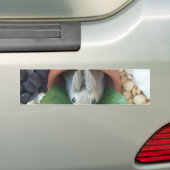 Autocollant De Voiture Snacking de lapin mignon (En voiture)