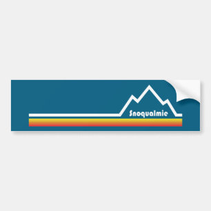 Autocollant De Voiture Snoqualmie Washington