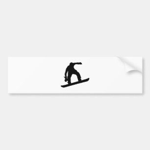 Autocollant De Voiture Snowboarder_4