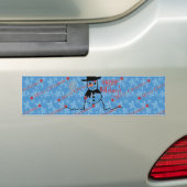 Autocollant De Voiture Snowman (En voiture)