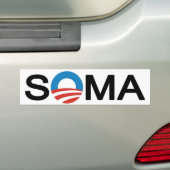 AUTOCOLLANT DE VOITURE SOBAMA (En voiture)