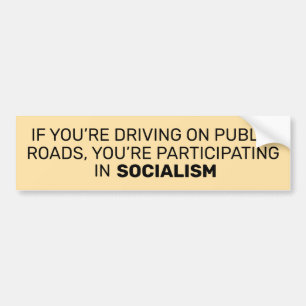 Autocollant De Voiture Socialisme