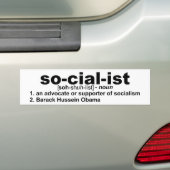 Autocollant De Voiture Socialiste (En voiture)