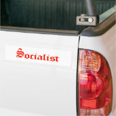 Autocollant De Voiture Socialiste (Sur camion)
