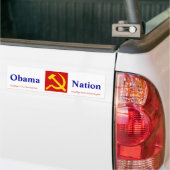 Autocollant De Voiture Socialiste d'Obama (On Truck)