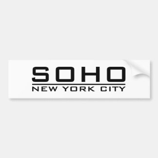 AUTOCOLLANT DE VOITURE SOHO