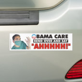 Autocollant De Voiture Soin d'Obama - pliez plus d'et dites AHHHHH (En voiture)