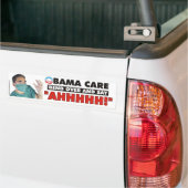 Autocollant De Voiture Soin d'Obama - pliez plus d'et dites AHHHHH (Sur camion)