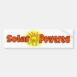 Autocollant De Voiture Solaire alimenté
