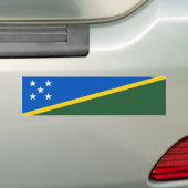 Autocollant De Voiture Solomon Islands Flag (En voiture)