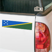 Autocollant De Voiture Solomon Islands Flag (Sur camion)