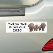 Autocollant De Voiture Sortez les clochards 2020 (En voiture)